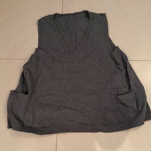 Gray Women's Sweater Vest